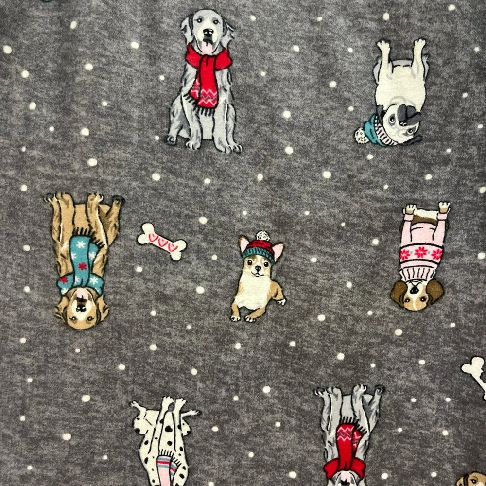 Secret Treasures Gray Kids‎ Pajama Bottoms with Dog Print